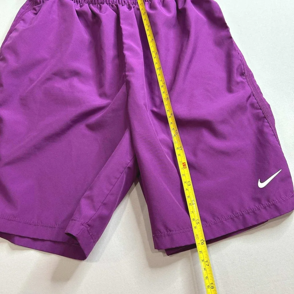 Nike Dri-FIT Youth Large Purple Athletic Training Shorts DX5382-503